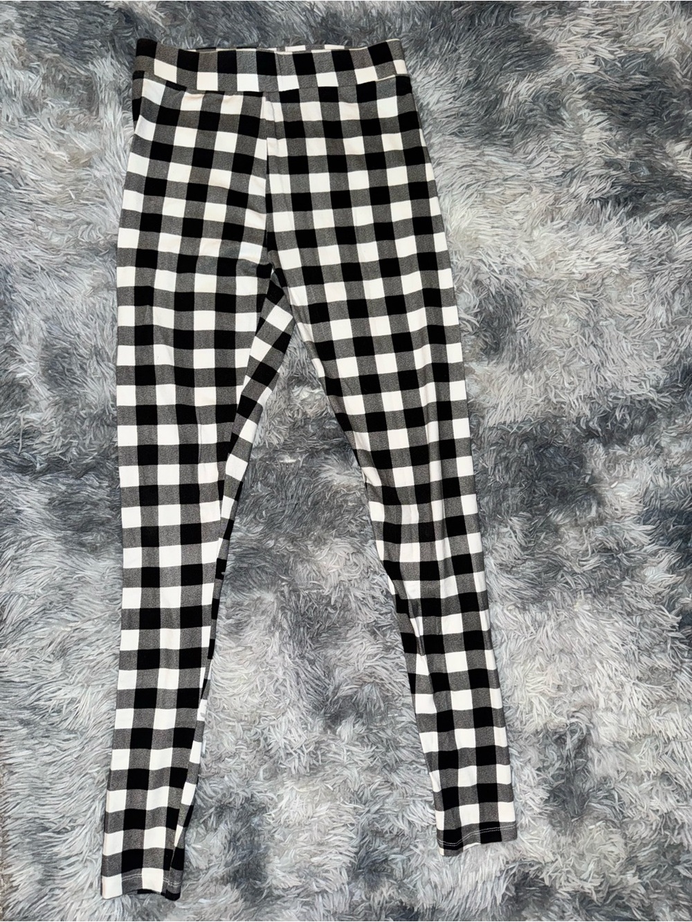 Checkered leggings
